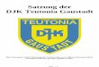 Satzung der DJK Teutonia Gaustadt V2 · PDF file- 1 - Seite - 1 - Satzung der DJK Teutonia Gaustadt Diese Satzung ist auf der Homepage des Vereins unter „  einzusehen und