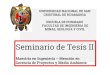 Seminario de Tesis II - · PDF filehola! Cristian Castro Magister en Ciencias – Mención Ingeniería Ingeniero Civil Estaré a cargo de la Cátedra de Seminario de Tesis II para