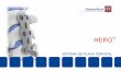 SiStema de Placa · PDF file2 Humantech - Smart German Solutions el sistema de placa cervical anterior HerO® sirve para estabilizar la columna cervical después de una fusión ventral