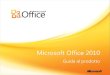 Microsoft Office 2010 - cpclugano.educanet2.chcpclugano.educanet2.ch/ica/pdf/Guida Office2010.pdf · Pagina 4 di 226 Introduzione Nel team di Office siamo entusiasti del rilascio