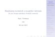 Rezolvarea numeric a a ecuat˘iilor neliniaretradu/sliderom/ecuatiinelin.pdf · De aici ^ ncepe adev arata Analiz a numeric a Radu Tr^ mbit˘a˘s UBB 26 mai 2017. Rezolvarea numeric