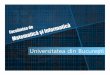 Universitatea din Bucure ști - fmi.unibuc.rofmi.unibuc.ro/ro/pdf/2017/admitere/licenta/Prezentare_FMI_2017.pdf · Lecții gratuite ... Amfiteatre și săli de curs dotate cu mijloace