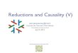 Reductions and Causality (V) - Inriapauillac.inria.fr/~levy/courses/13eci/5/lecture5.pdf · Reductions and Causality (V) jean-jacques.levy@inria.fr Escuela de Ciencias Informáticas