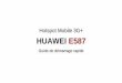 Hotspot Mobile 3G+ HUAWEI E587 - files.customersaas.comfiles.customersaas.com/files/Huawei_E587_Mode_d'emploi.pdf · Merci d'avoir choisi le Hotspot Mobile 3G+ Huawei E587 Ce guide