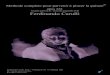 Ferdinando Carulli - · PDF fileMéthode complete pour parvenir à pincer la guitare Ferdinando Carulli Ferdinando Carulli, Italië, ° 9 februari 1770, † 17 februari 1841 ֎ : volledige