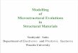 Modelling of Microstructural Evolutions in Structural ... · PDF fileof Microstructural Evolutions in Structural Materials ... Neural network ... PowerPoint プレゼンテーション