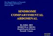 SINDROME COMPARTIMENTAL ABDOMINAL -  · PDF fileCOMPARTIMENTAL ABDOMINAL Dr. JAILL REY ... • Evolución en CTI: ... Microsoft PowerPoint - sindrome_compartimentalpy2006.ppt