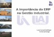 A Importância do ERP na Gestão Industrial. - stab.org.brstab.org.br/15sba/web/07_luiz_defilippi_usina_ipiranga.pdf · PRÓXIMA: Manutenção Industrial ... Datasul. A Importância