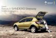 Новый Renault SANDERO Stepway - renault.bnmotors.rurenault.bnmotors.ru/files/download/Sandero_stepway_accessories.pdf · Новый Renault Sandero Stepway ... n Динамики