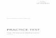 Year 10 General Mathematics Practice Test v01dfraeea.com/download/year10-general-maths-practice-test.pdf · T +61 3 9655 4801 F +61 3 9654 3385 E vetassess@vetassess.com.au ABN 74