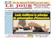 Logements publics LE JOUR jourdalgerie.pdf · L'année 2016 s'en va avec un goût d ... Abdelmadjid Tebboune qui réunissait les directeurs des OPGI de l'ensemble du ... respect du