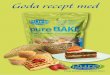 Goda recept med - Pure Sport  · PDF filefungerar bra att baka med. ... 1,75 dl mandelmjöl 2 tsk bakpulver ... Forma degen till 4 bröd och lägg dem på smord långpanna