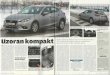 · PDF file.XES uzoran kompakt Mazda3 u vožnji je stabilna i predvidljiva, ... koji je vrlo prostran i sprijeda i stra- ga. Interijer fascinira i širinom, jedi