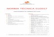 NORMA TÉCNICA 01/2017 - · PDF fileNBR 10067 – Princípios gerais de representação em desenho técnico. NBR 6492 – Representação de projetos de arquitetura. BRETANO, Telmo