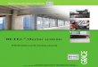 BETEC Mortar systems - · PDF fileBETEC® Mortar Systems – Vokietija Grace produktai vertinami architektų ir inžinierių, ... BETEC FLEX 13 BETEC 140 HS, 180 HS, 516 HS 5 BETEC