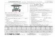 SINGLE SEAT TWO WAY CONTROL VALVES 2000 AD · PDF fileSINGLE SEAT TWO WAY CONTROL VALVES TYPE 2000 AD ... • Lubrificator on finned bonnet for temperatures ≥ 250 °C ... Spring