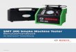 SMT 300 Smoke Machine Tester Benutzerhandbuch compressed … · SMT 300 Universaldapter Einfüllstutzen (F00E900362) Ermöglicht den direkten Anschluss des SMT 300 Rauchauslassschlauchs