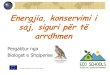 Energjia, konservimi i saj, siguri për të - Green Schoolsgreen-schools.org/uploads/pdf/prezantimi energjia Korce Pogradec 31... · Pjesa më e madhe e energjisë, ... Ato e kanë