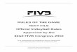 RULES OF THE GAME TEXT FILE Official Volleyball Rules ... · PDF fileTEXT FILE . Official Volleyball Rules . Approved by the . 32nd FIVB Congress 2010 . To be implemented in all competitions