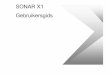 SONAR X1 Gebruikersgids - rolandce.com X1_nl.pdf · Inleiding De SONAR gebruikersgids is gemaakt om SONAR te leren kennen en te gebruiken. In dit boek wordt uitgelegd hoe SONAR werkt