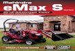 eMax S - mahindrausa.com S 8... · MAHINDRA ADVANTAGE ENGINE ͷ 3 Cylinder Yanmar High Pressure IDI (T4 Final) ͷ Rated at 3,000 RPM – lower RPM than competitors ͷ Higher torque