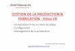 GESTION DE LA PRODUCTION & FABRICATION -Odoo V8docs.africaperformances-ci.com/Formations/diapo-Odoo-MRP-V8.pdf · Introduction Prise en main de Odoo-Connexion-Présentation de la