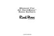 Manual For All RockBass Bass Guitars - old.warwick.deold.warwick.de/media/manuals/Rockbass/manuals/WW... · MarkneukircheninMarch2009 オーナー の方へ この 度は、 Warwickの新しい