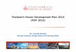 Thailand’s Power Development Plan Thailand’s Power ...?s Power Development Plan Thailand’s Power Development Plan 2015 2015 ... forecast including Energy Efficiency Measure Load