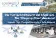 ON THE IMPORTANCE OF COOLING - · PDF fileON THE IMPORTANCE OF COOLING: ... Hungary 11 2,16 1 0,59 Ireland 27 12,24 11 8,32 Italy 16 29,60 12 28,64 ... Facts and Figures. Launch Event