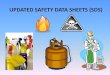 Updated safety data sheets (sds) - Roger Williams University · PDF fileUPDATED SAFETY DATA SHEETS (SDS) Anytime You Receive an SDS With Your Chemical Order (Especially When It’s