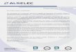 Presentación Institucional - ALSELECalselec.com/pdfs/antecedentes.pdf · cintas Transpotadoras y equipos móviles, PUERTO PUNTA LOYOLA. Especialidades: Electricidad y Control Industrial