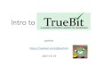 Intro to TrueBit