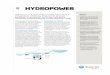 Hydropower - Statkraft · PDF fileπ Hydropower has the best CO2 performance, highest energy efficiency rate and longest life span of all power generation technologies. π Hydropower
