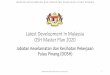 Latest Development In Malaysia OSH Master Plan 2020nrgshe.com/images/sampledata/btbslide/004DOSH.pdf · RAKYAT MALAYSIA 2013 - EPU. ... Enhance OSH ICOP and Guidelines Enhance OSH