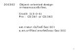 204362 Object-oriented design การออกแบบเชงวัตถุิ 1 204362 Object-oriented design การออกแบบเชงวัตถุิ Credit 