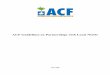 Action Contre la Faim International Network ... - IRC :: Home Contre la Faim International Network –ACF Guidelines on partnerships with Local NGOs –June 2008 Page 3 of ... of these