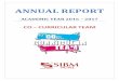 ANNUAL REPORT - SIBM · PDF fileANNUAL REPORT A A MI YAR 2016 ... association with Red Bull Tour Bus featuring Dhruv Visvanath and The Raghu Dixit Project. ... Maruti Suzuki Colors