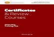 & Review Courses - المعهد المصرفي المصريebi.acs-egypt.com/.../2013/10/Certificates-and-Review-Courses.pdf · • Identify the objectives and concepts of financial