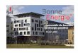 immeuble de bureaux à énergie positive - · PDF file• Sol de qualité géo-technique ... • Onduleurs de marque Schneider Electric ... construction et de la livraison définis