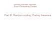 Part III. Random coding; Coding theorems - eng.umd.edu abarg/626-2009/626- . λ-(1-λ) log. 2 (1-λ) 0≤λ≤1 2-n h(λ) =λ. nλ (1-λ) n(1-λ) Note that . Asymptotics of binomial