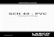 SCH 40 - PVC -   · PDF fileLASCO Fittings, Inc. SCHEDULE 40 PVC Dimensional Catalog Rev: 01 ‐ 401‐666 12 x 12 x