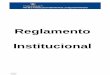 Reglamento Institucional - · PDF fileEl presente documento denominado Reglamento Institucional, del Instituto ... Empresas, Marketing, Computación e Informática y Secretariado Ejecutivo
