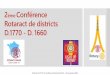 2ème Conférence Rotaract de districts D.1770 - D. 16602e+Conf+Rotaract+D+1770.pdf · Orientation Rotaract France Continuer les partenariats (CRJ, Codifam, …) Soutenir Renforcer