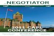 NEGOTIATOR - Canadian Association Of Petroleum · PDF filePaula Olexiuk, Robbie Armfield & Daina Kvisle ... 180 meters of full ... The motivation and momentum to bring it to a first