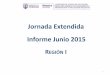 Jornada Extendida Informe Junio 2015 - cba.gov.ar · PDF fileprimario con extensión de jornada en el año 2014, en la Provincia de Córdoba. Carácter del relevamiento Censal 