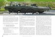 När AWV blev AMV del 2 - ointres.seointres.se/2011-3_AMV.pdf · moured Wheeled Vehicle). ... plats vid Denel Land Systems i Sydafri-ka och de går under benämningen Badger
