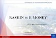 RASKIN vs E-MONEY - Perhimpunan Ekonomi petani gurem di Indonesia. Kenapa Raskin.? – Cont. Perjalanan raskin dari gudang Bulog ke RTM ^Penyaluran raskin selalu bermasalah dan menyalahi