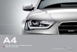 A4 A4 Avant 61 - audi.es · PDF fileAudi A4/A4 Avant 11 Una síntesis de confort y deportividad extraordinaria: el Audi A4 Avant. Sus proporciones impo-nentes le otorgan una apariencia