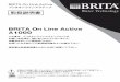 取扱説明書 BRITA On Line Active A1000 On Line Active ブリタオンラインアクティブ 取扱説明書 BRITA Japan株式会社 BRITA On Line Active A1000 この度は、ブリタオンラインアクティブセットを