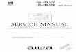 SERVICE MANUAL - 广电电器网-家电维修、说明书，电 … ·  · 2009-08-22service manual a stereo radio ... transistor 87-026-262-080 c-tr,rn1407 ... c232 87-016-562-080